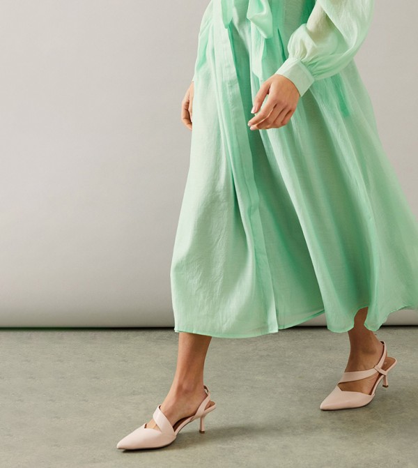 Wallis  - Green Pumps