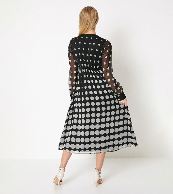 Wallis - Outlet  - Black Midi Dresses