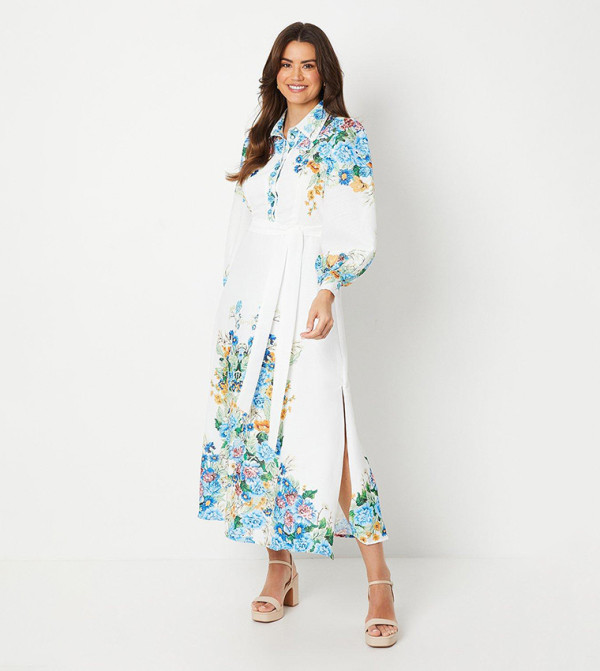 Wallis Wallis - White Shirt & T-Shirt Dresses