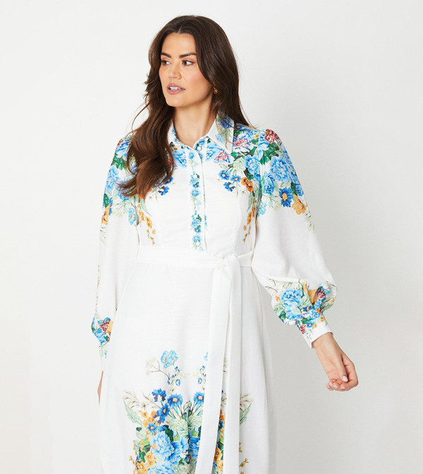 Wallis Wallis - White Shirt & T-Shirt Dresses