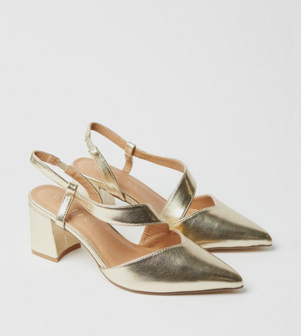 Wallis Wallis - Gold Pumps