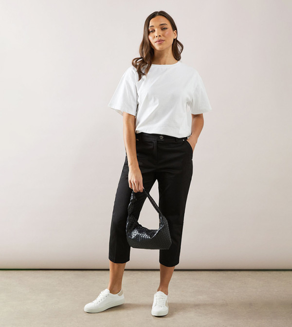 Wallis Wallis - Black Casual Pants