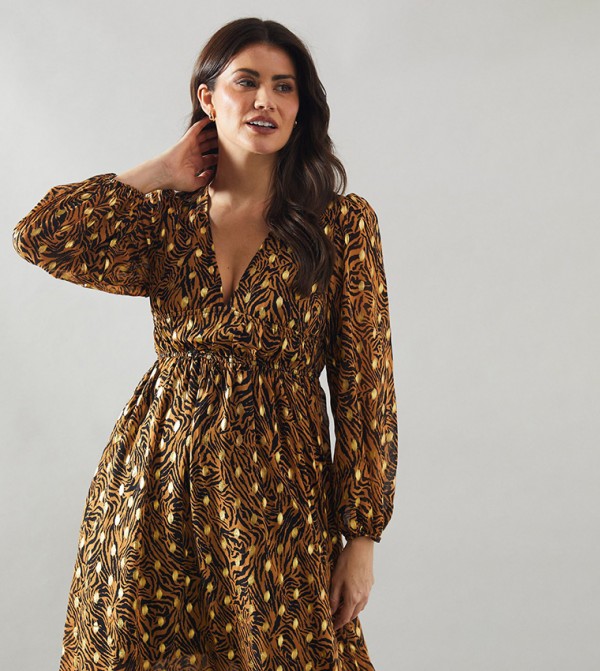 Wallis Wallis - Gold Casual Dresses