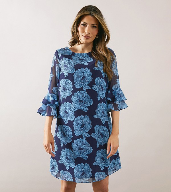 Wallis  Mini Dresses - Blue Mini Dresses