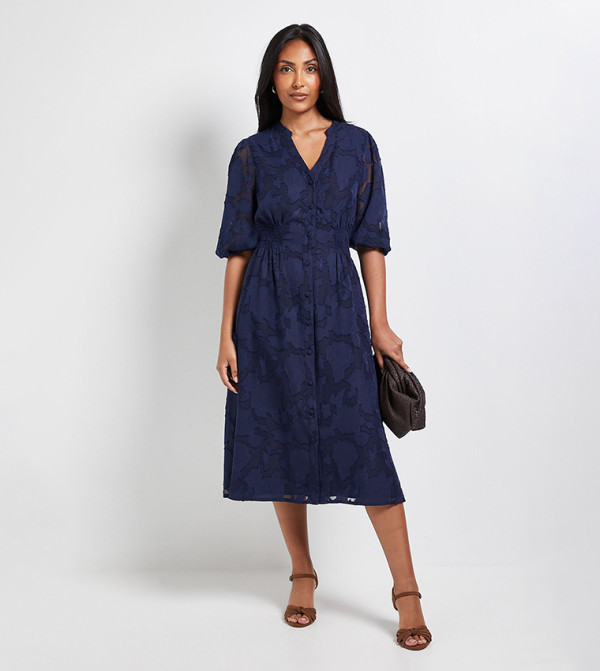 Wallis Wallis - Navy Shirt & T-Shirt Dresses