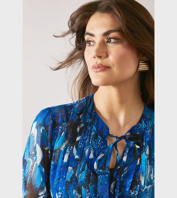 واليس  واليس - أزرق Midi Dresses
