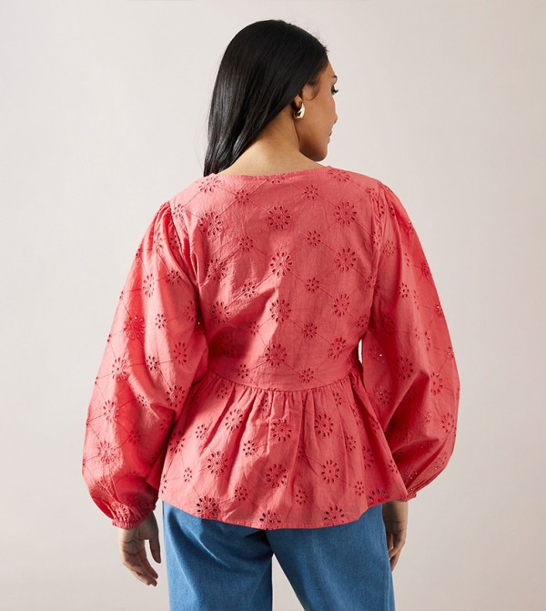 واليس  واليس - وردي Casual Tops