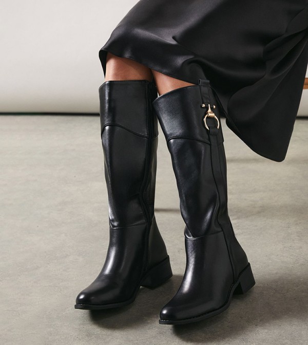 Wallis Wallis - Black Knee length Boots