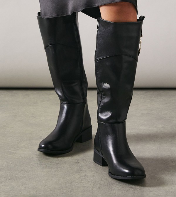 Wallis Wallis - Black Knee length Boots