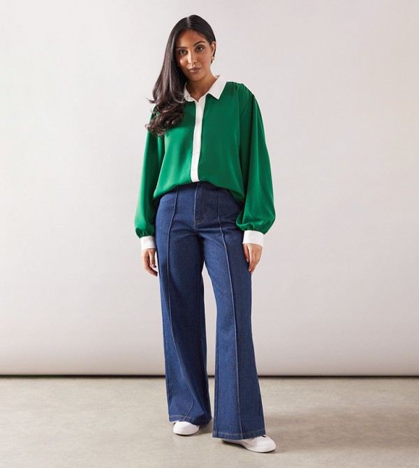 Wallis  Shirts - Green Shirts