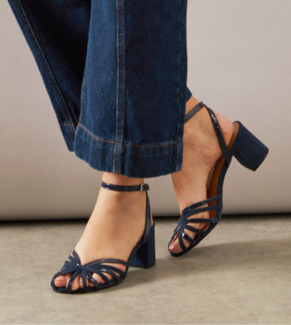 Wallis - Outlet  - Navy Heels