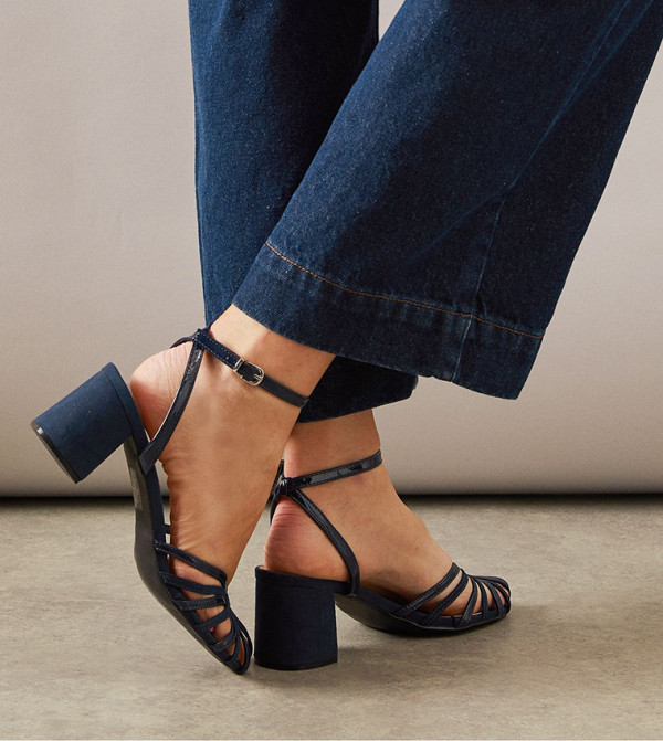 Wallis - Outlet  - Navy Heels