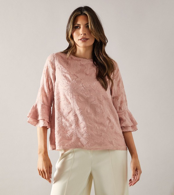 واليس  واليس - وردي Casual Tops
