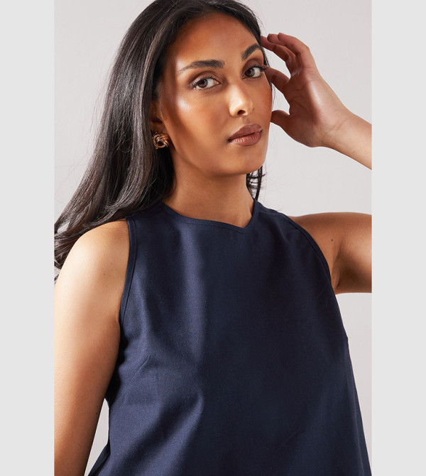 واليس  واليس - كحلي Sleeveless Tops