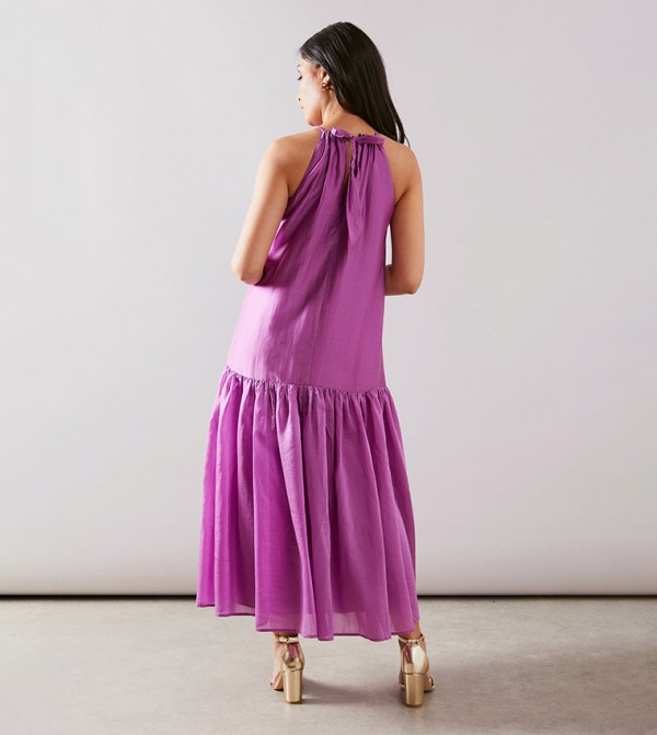 واليس  واليس - بنفسجي  Midi Dresses