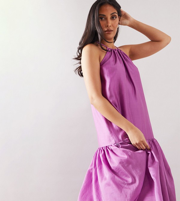 واليس  واليس - بنفسجي  Midi Dresses