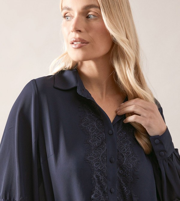 واليس  واليس - كحلي Casual Tops