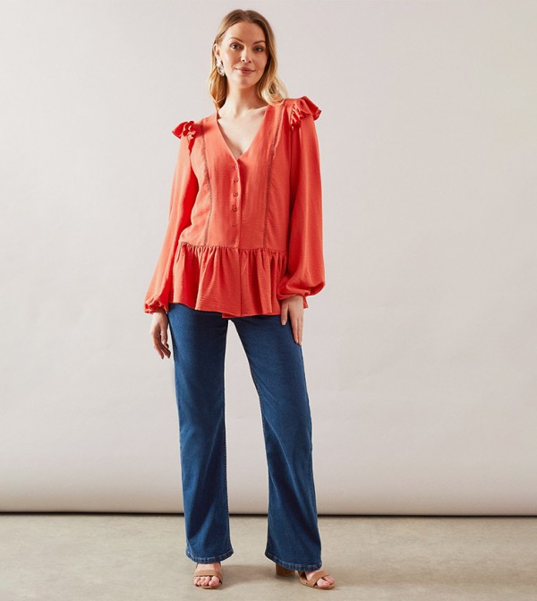 Wallis Wallis - Orange Casual Tops