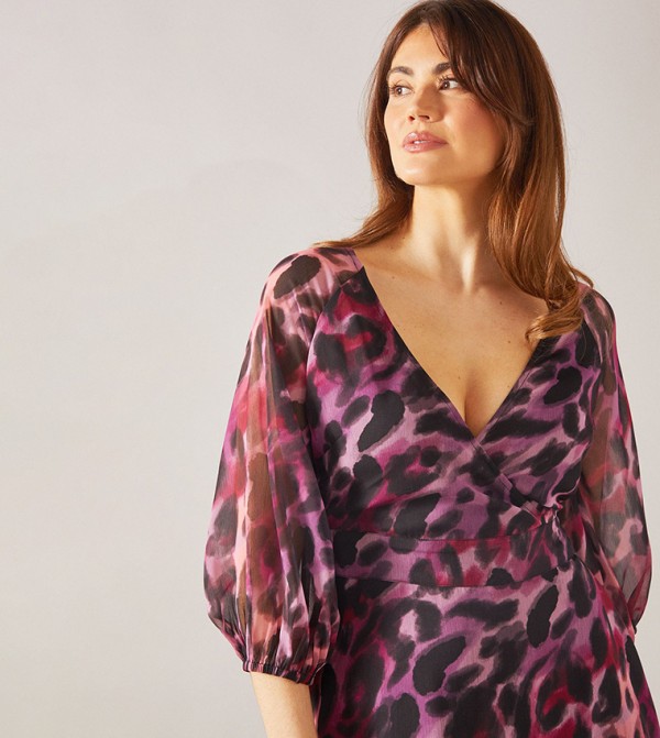 Wallis Wallis - Pink Midi Dresses