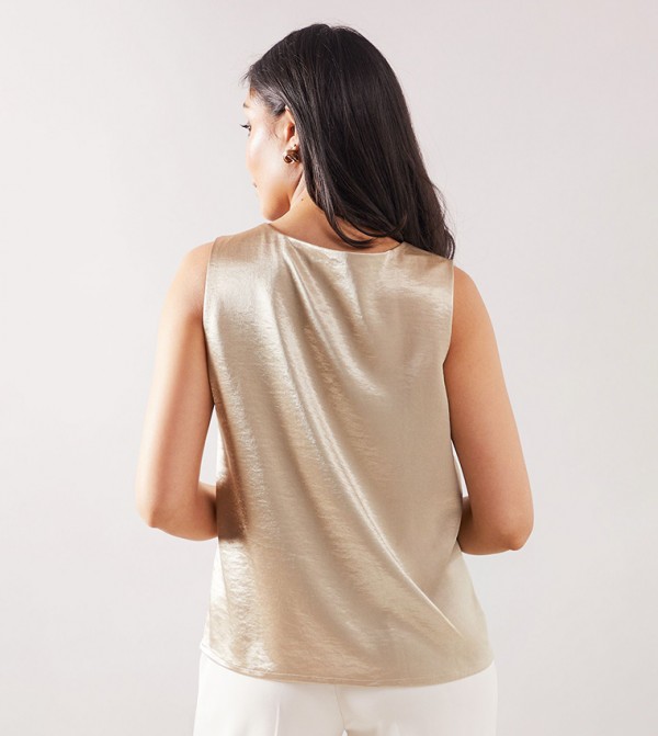 Wallis Wallis - Silver Sleeveless Tops
