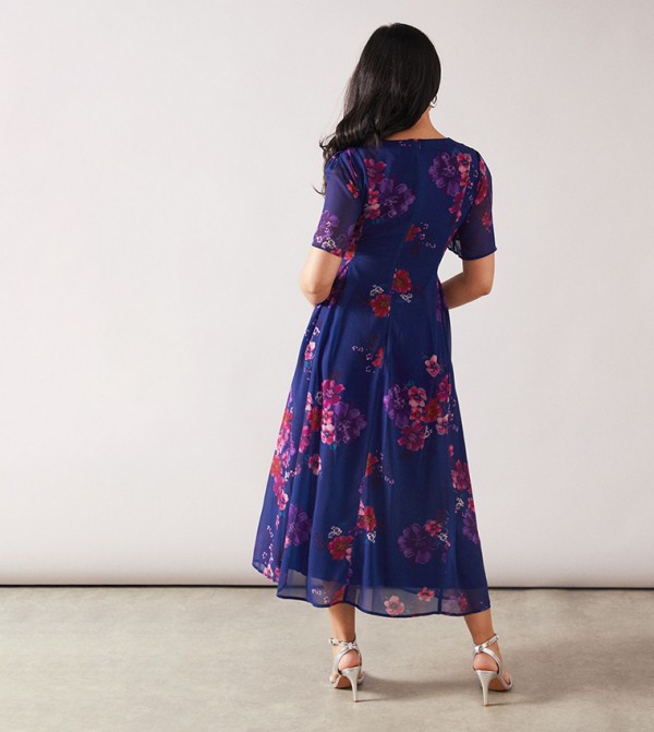 واليس  واليس - أزرق Midi Dresses
