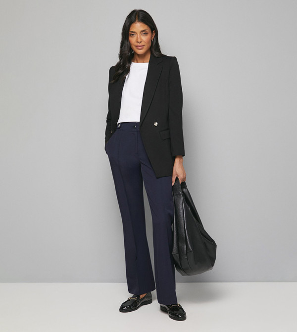 Wallis Wallis - Navy Casual Pants