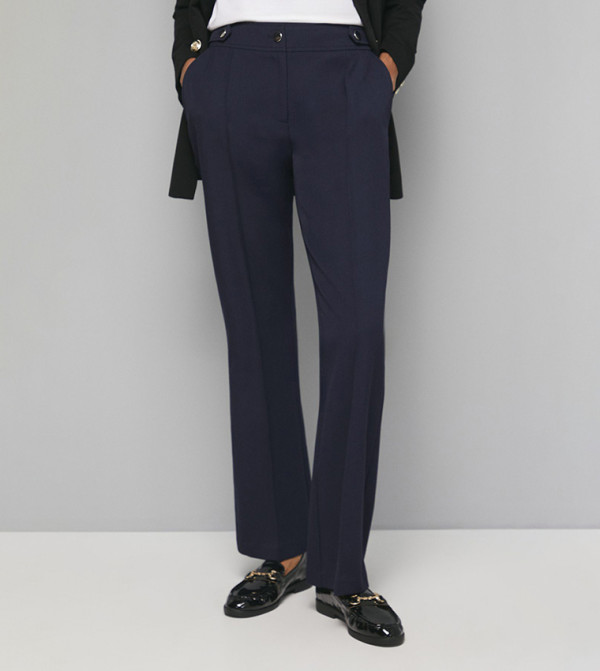 Wallis Wallis - Navy Casual Pants