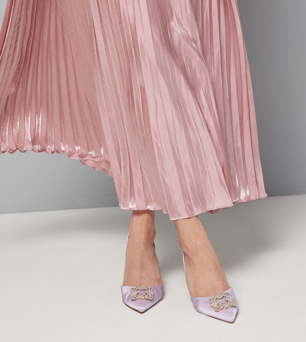 واليس - اوتليت - أرجواني أحذية بكعب