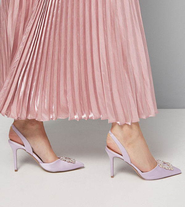 واليس - اوتليت - أرجواني أحذية بكعب