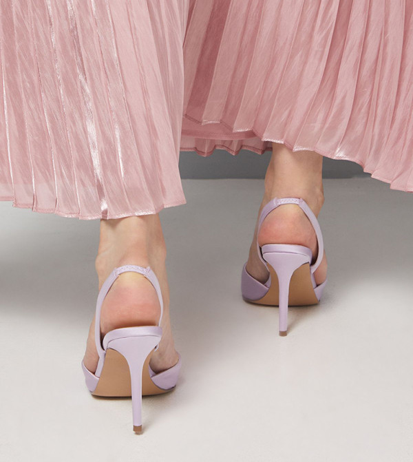 واليس - اوتليت - أرجواني أحذية بكعب