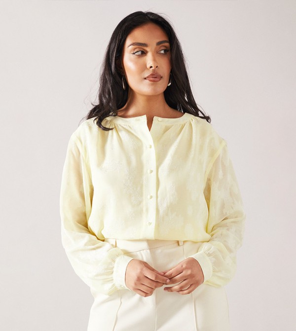 واليس  واليس - أصفر Casual Tops