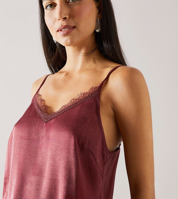 Wallis Wallis - Red Sleeveless Tops
