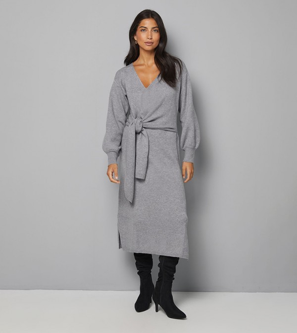 Wallis Wallis - Grey Midi Dresses