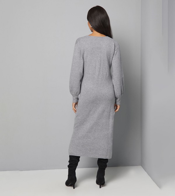 Wallis Wallis - Grey Midi Dresses