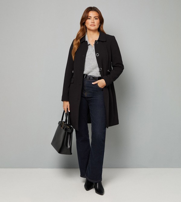 Wallis Wallis - Black Overcoats