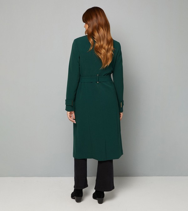 Wallis Wallis - Green Overcoats