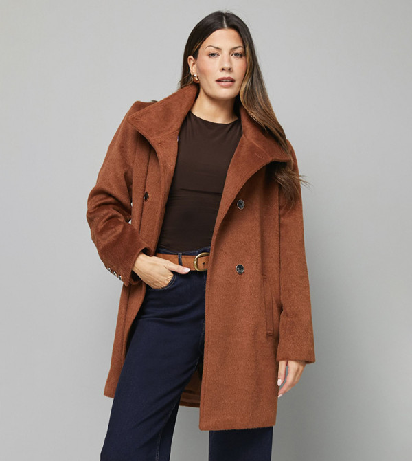 Wallis Wallis - Brown Overcoats