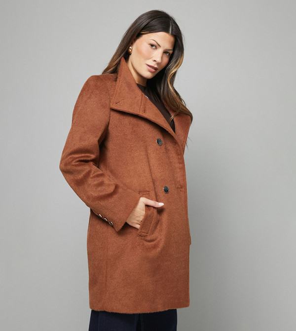 Wallis Wallis - Brown Overcoats