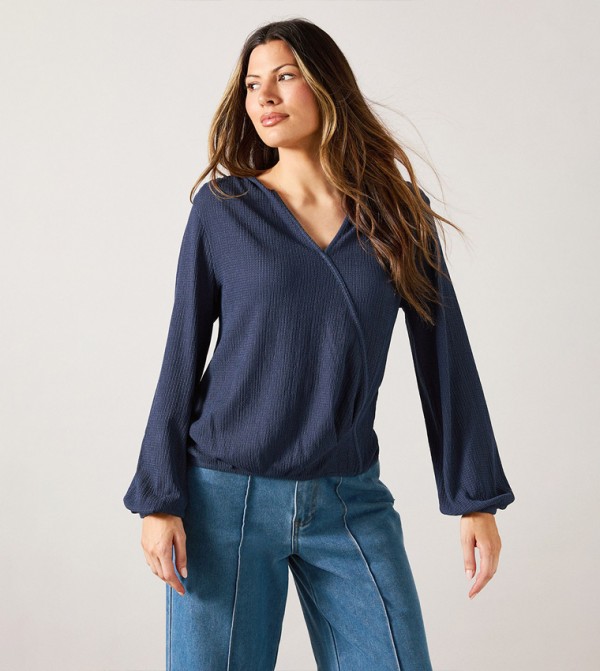 Wallis Wallis - Navy Casual Tops