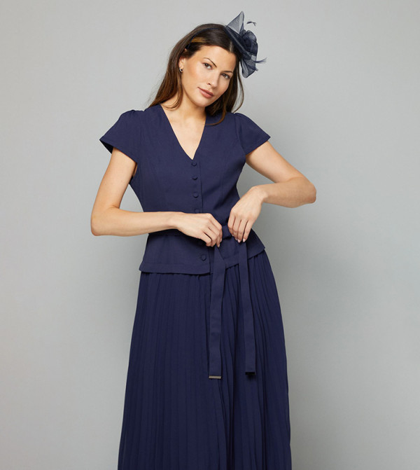 Wallis Dresses - Navy Casual Dresses
