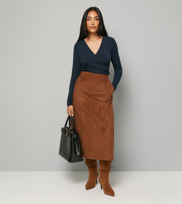 Wallis Wallis - Navy Casual Tops