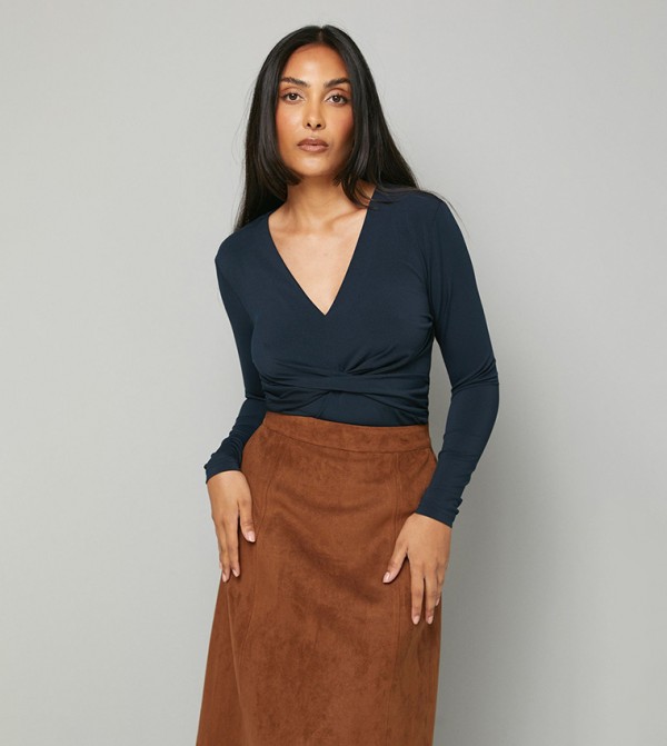 Wallis Wallis - Navy Casual Tops