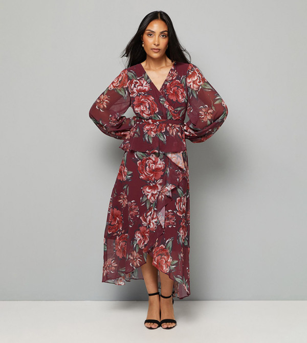 Wallis  - Red Midi Dresses