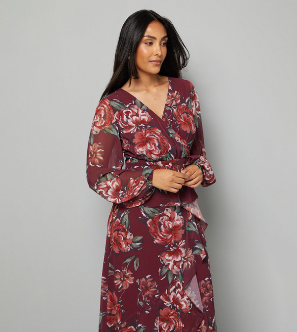 Wallis  - Red Midi Dresses