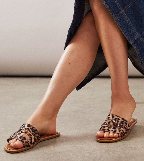 Wallis  pool-party - Multi Flat Sandals