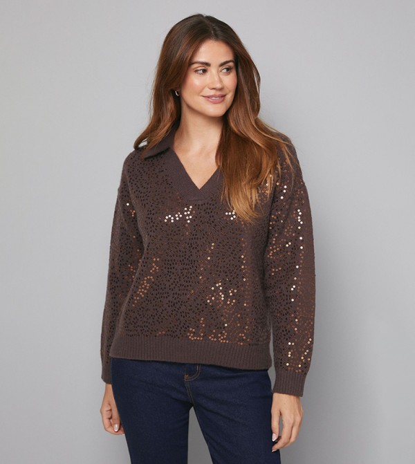 Wallis Sweaters - Brown Sweaters