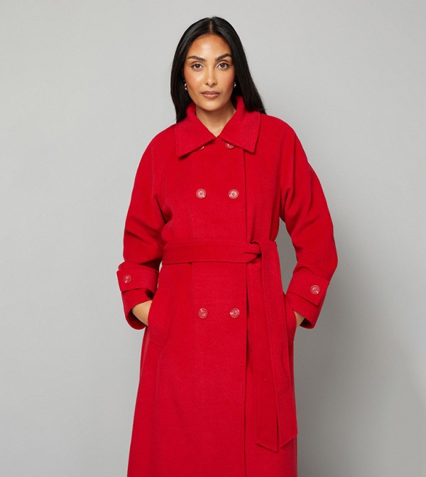 Wallis  - Berry Overcoats