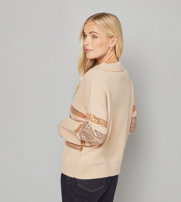 Wallis Sweaters - Beige Sweaters