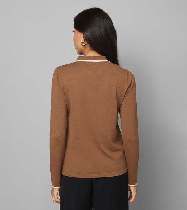 Wallis Wallis - Beige Round Neck Sweaters