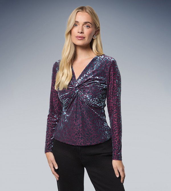 Wallis Wallis - Purple Casual Tops